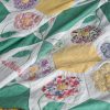 1930s Quilt Top with Flowers and Pieced Star Variation - Image 5