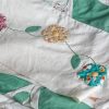 1930s Quilt Top with Flowers and Pieced Star Variation - Image 6