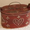 Antique Swedish Bentwood Brides Box - Image 2