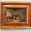 J. Hooper 18?? Horses in Stable (a pair) - Image 3