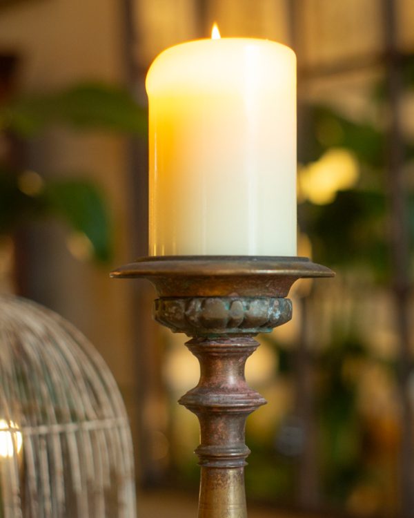 Pair of 19th century Brass Candlesticks - Image 5