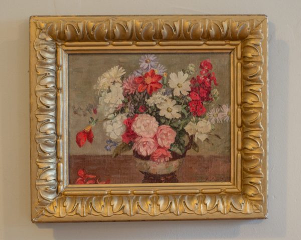 Early 1900's, Flower Study, Oil on Canvas