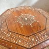 Amazing Antique Moorish Inlaid Table, C. 1870 - Image 7
