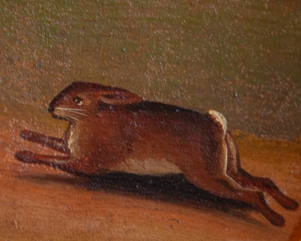 19th Century, Hare Oil Painting - Image 3