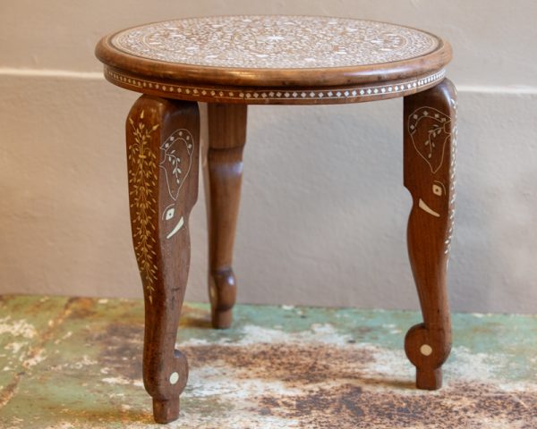 A Fine Indian Inlaid Table, c. 1920/30 - Image 2