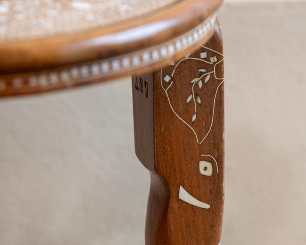 A Fine Indian Inlaid Table, c. 1920/30 - Image 4