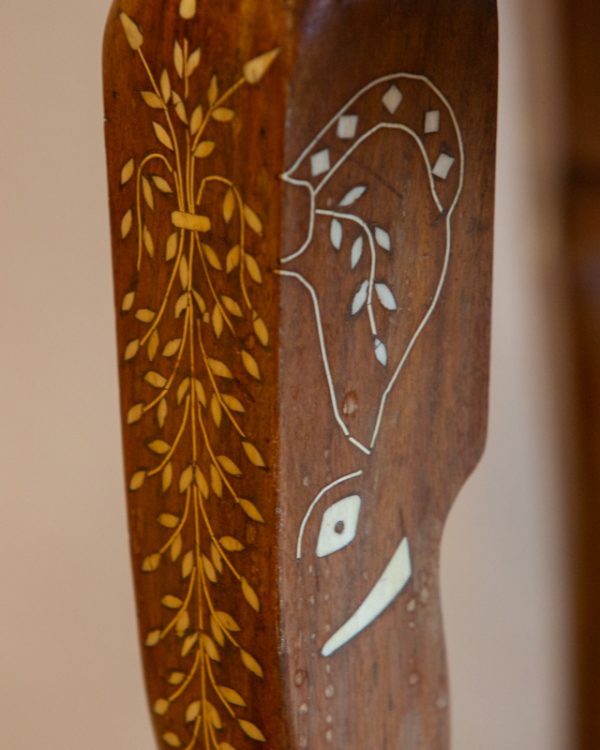 A Fine Indian Inlaid Table, c. 1920/30 - Image 7