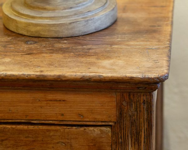 A Fine 19th C. English Pine Housekeepers Cabinet/Dresser Base - Image 9