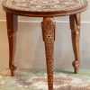 Indian Bone Inlaid Table, C. 1920/30