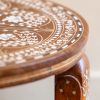 Indian Bone Inlaid Table, C. 1920/30 - Image 9