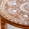 Indian Bone Inlaid Table, C. 1920/30 - Image 10