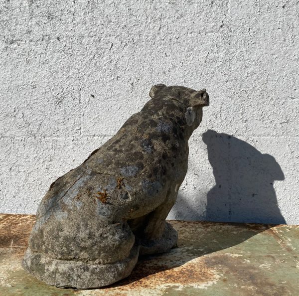 Vintage Bulldog Garden Statue - Image 5