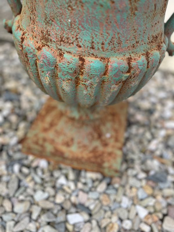 Victorian Cast Iron Urns - Image 5