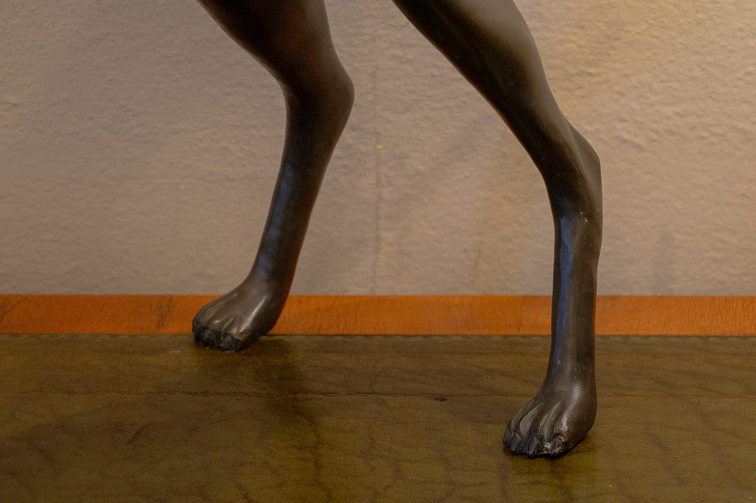 Bronze Whippets Mid 20th Century - Image 6