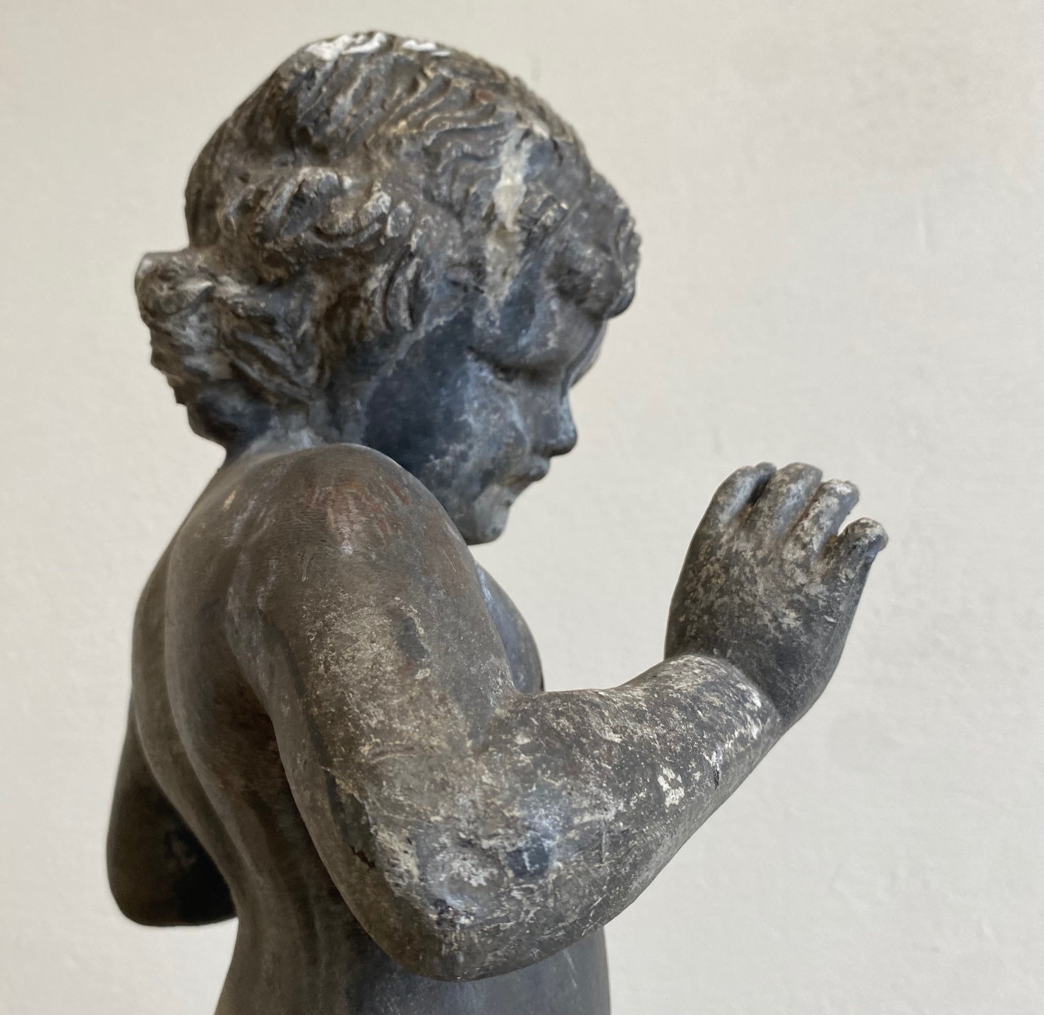 French Lead Cherub Fountain, 19th C. - Image 6