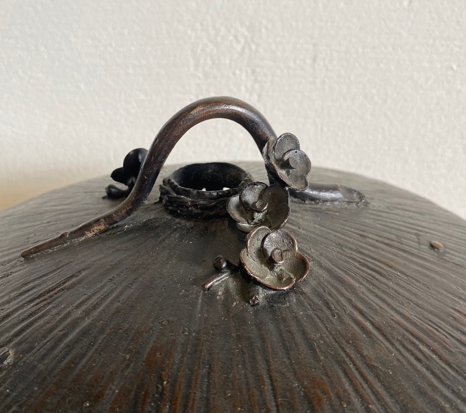 Antique Japanese Bronze Lantern - Image 3