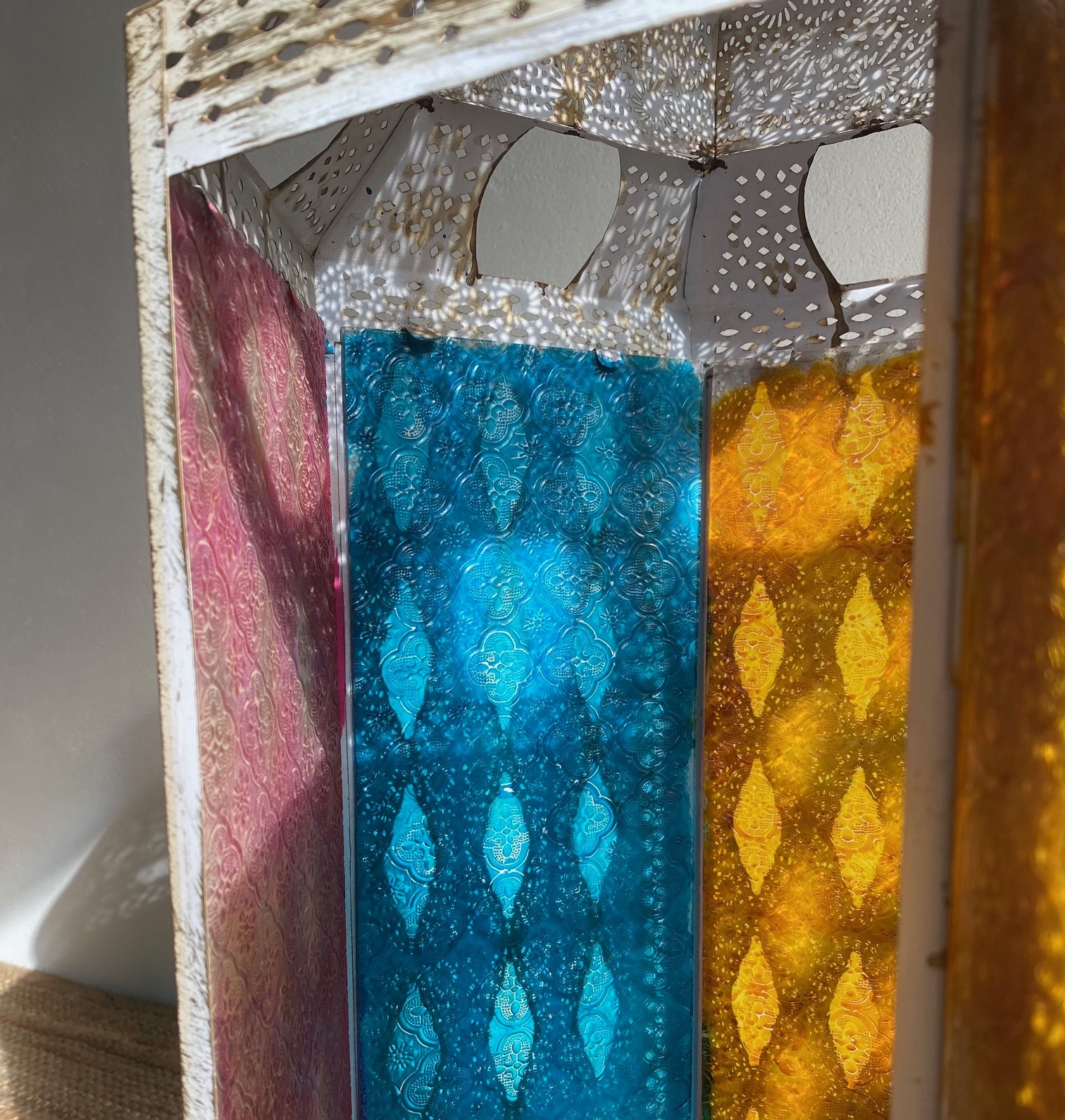 Large Antique Indian Lantern - Image 4