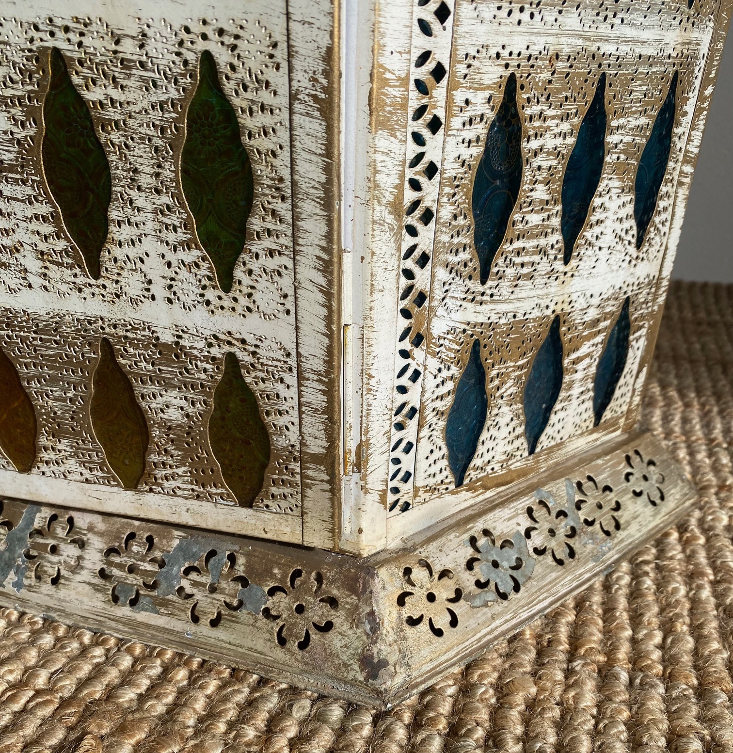 Large Antique Indian Lantern - Image 6