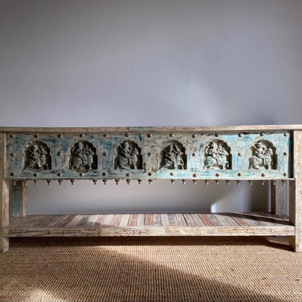 Indian Wooden Console Table
